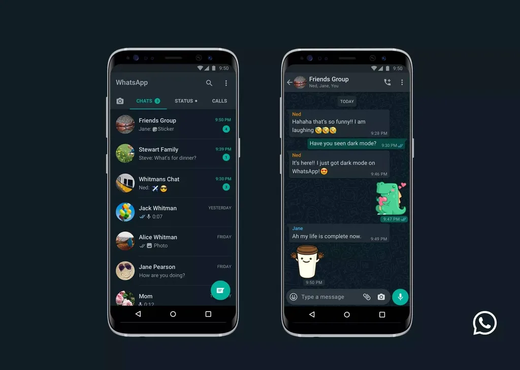 WhatsApp kullanıcılarının merakla beklediği koyu mod nihayet geldi