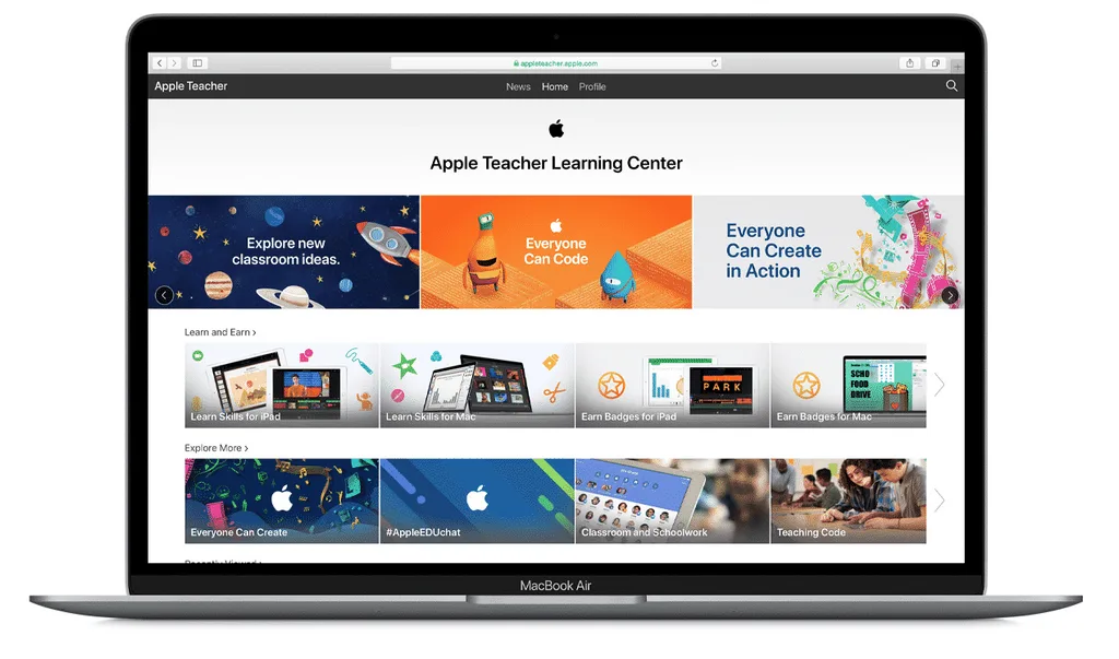 Apple’ın öğrenci ve öğretmenlere özel eğitim kaynakları
