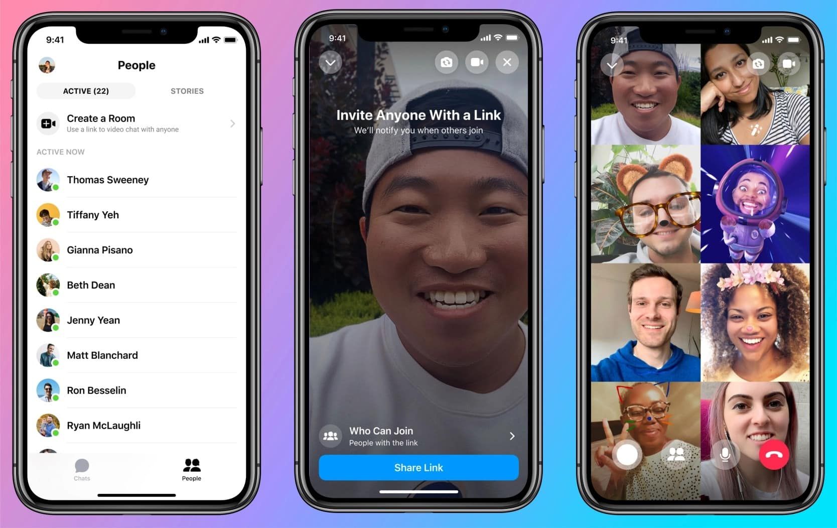 facebook rooms