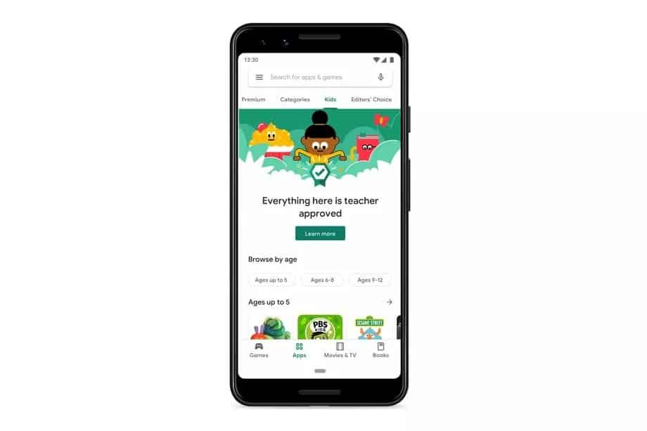 google play çocuklar
