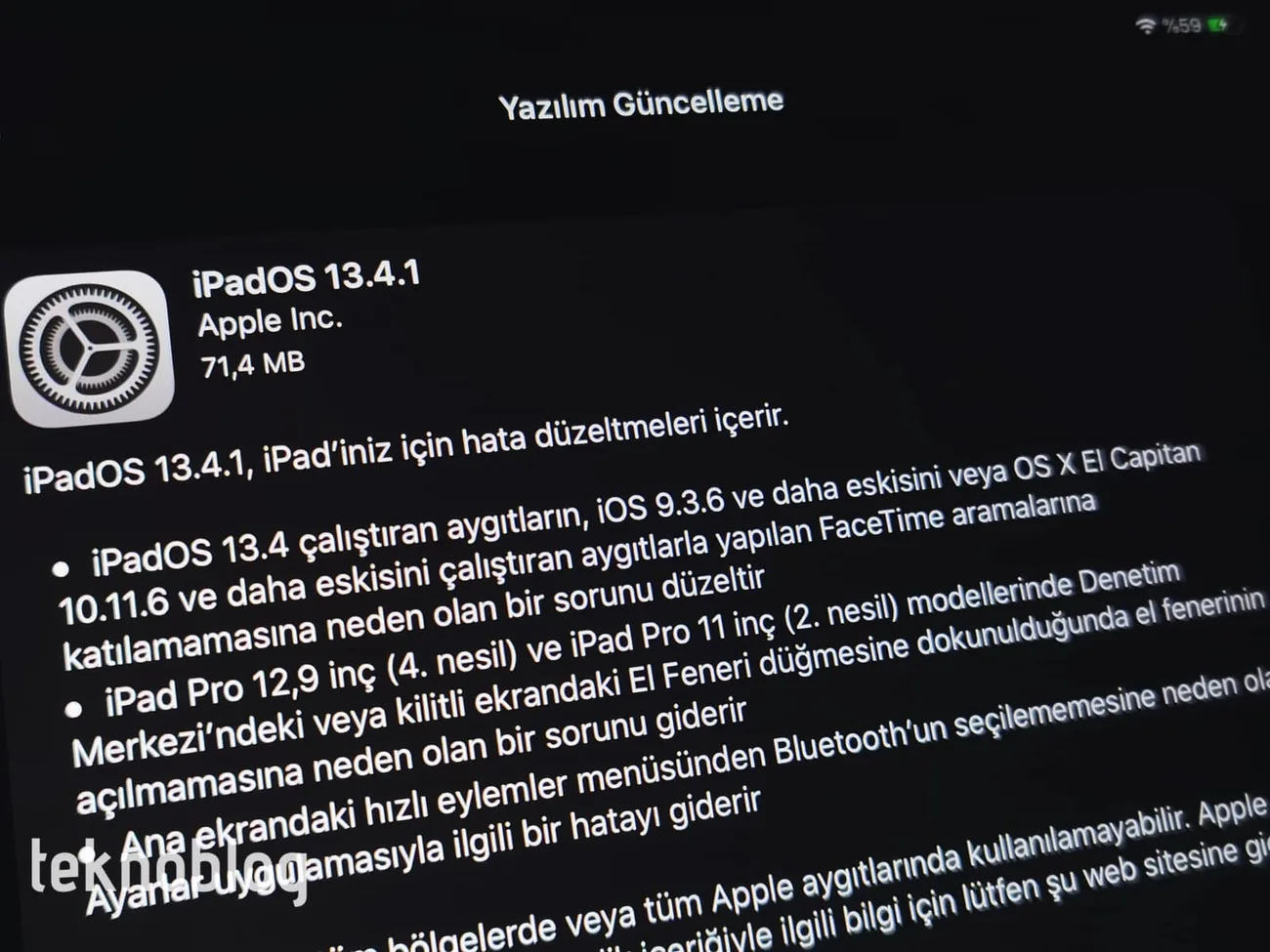 iOS 13.4.1 ve iPadOS 13.4.1 güncellemeleri yayınlandı, yenilikler neler?