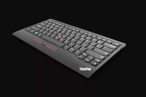 ThinkPad dizüstü bilgisayarlardaki kırmızı noktayı sevenler için yeni kablosuz klavye