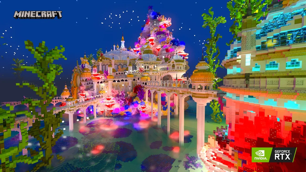 Minecraft’a RTX destekli ışın izleme beta sürümüyle geliyor – Video
