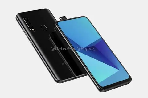 Samsung açılır ön kameralı telefon modasına uyuyor