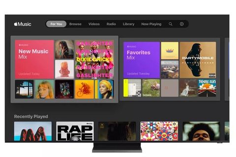 samsung smart tv apple music