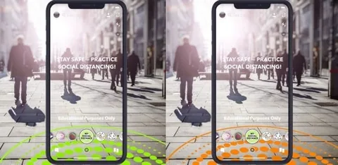 Snapchat’ten sosyal mesafeyi korumaya yardımcı olacak yeni filtre