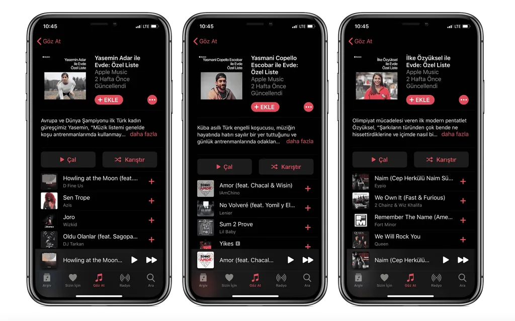 Apple Music’ten milli atletlerin özel listeleriye 19 Mayıs kutlaması