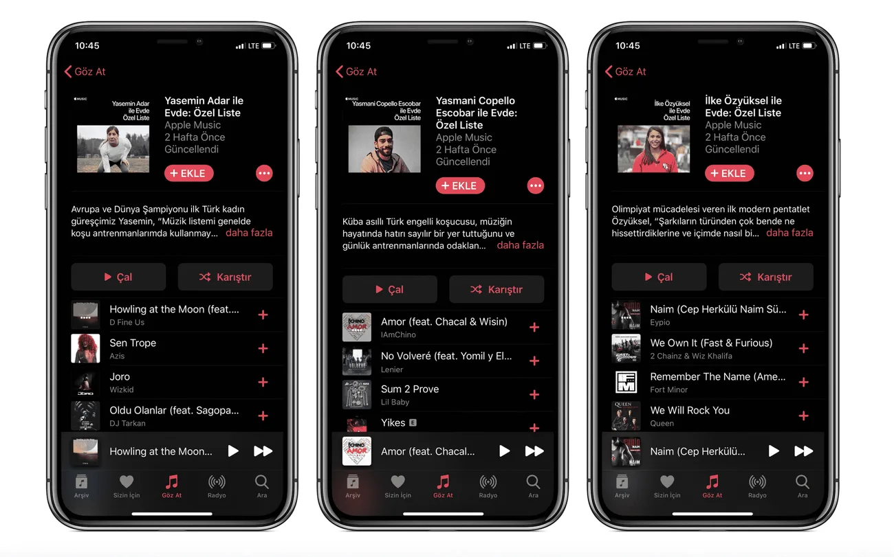 Apple Music’ten milli atletlerin özel listeleriye 19 Mayıs kutlaması
