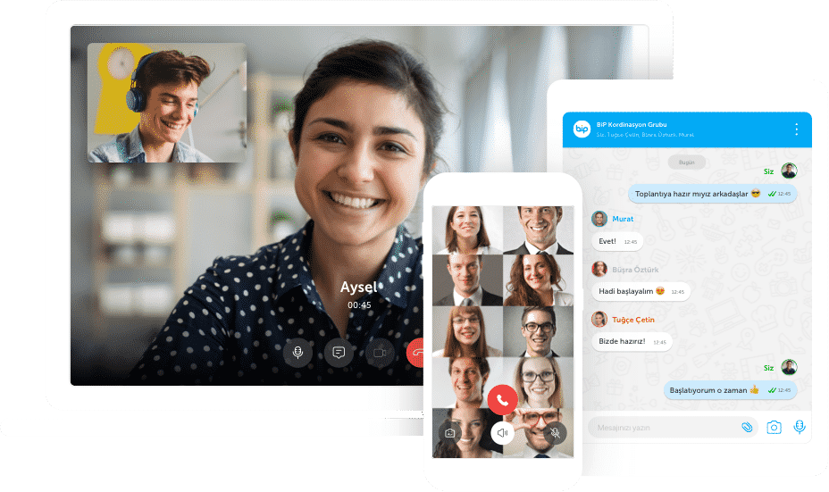 bip grup video görüşme