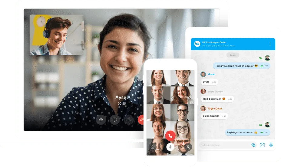 bip grup video görüşme
