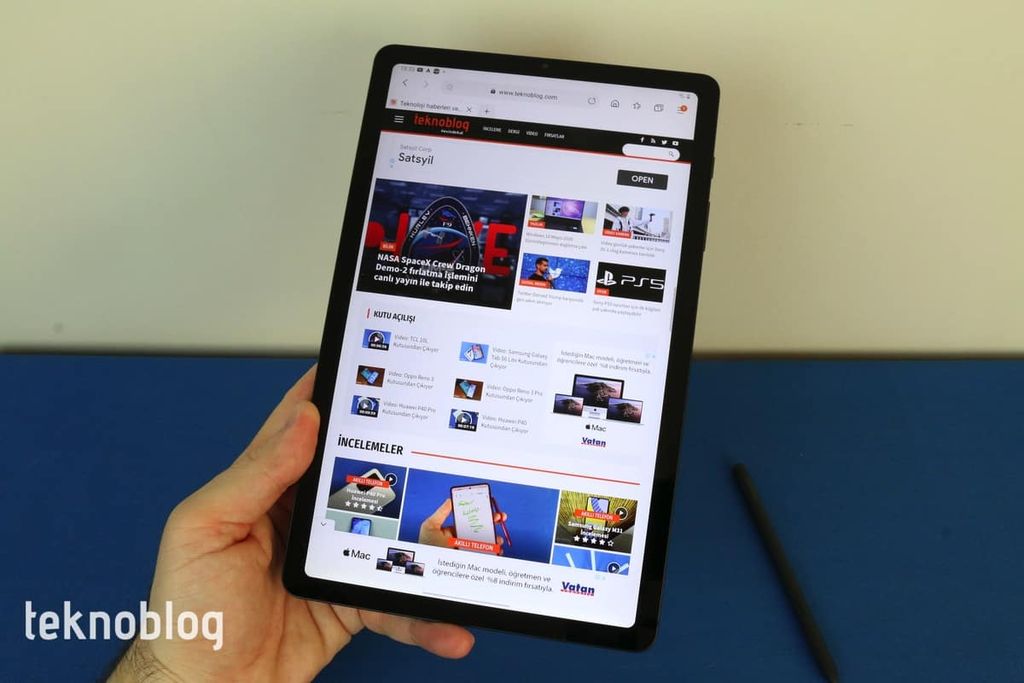 Samsung Galaxy Tab S6 Lite İncelemesi S7