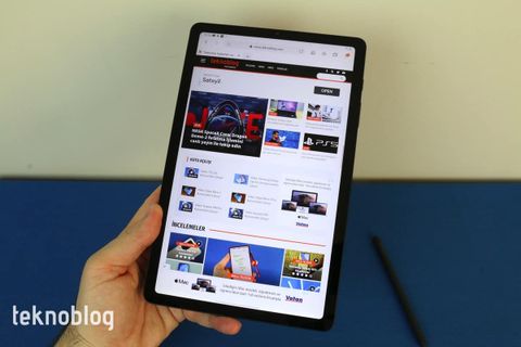 Samsung Galaxy Tab S6 Lite İncelemesi S7
