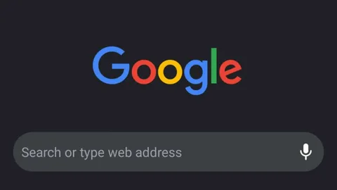 Google Arama sonuç sayfasında karanlık görünüm testi