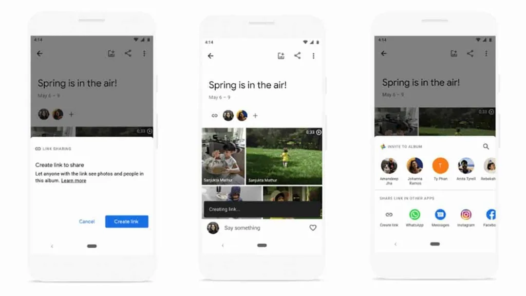 Google Fotoğraflar’da albüm paylaşımı için yeni yöntem