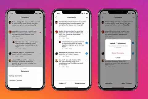 instagram toplu yorum silme