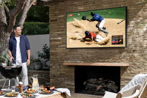 Samsung Terrace TV ve soundbar dış ortamda multimedya keyfini katlıyor