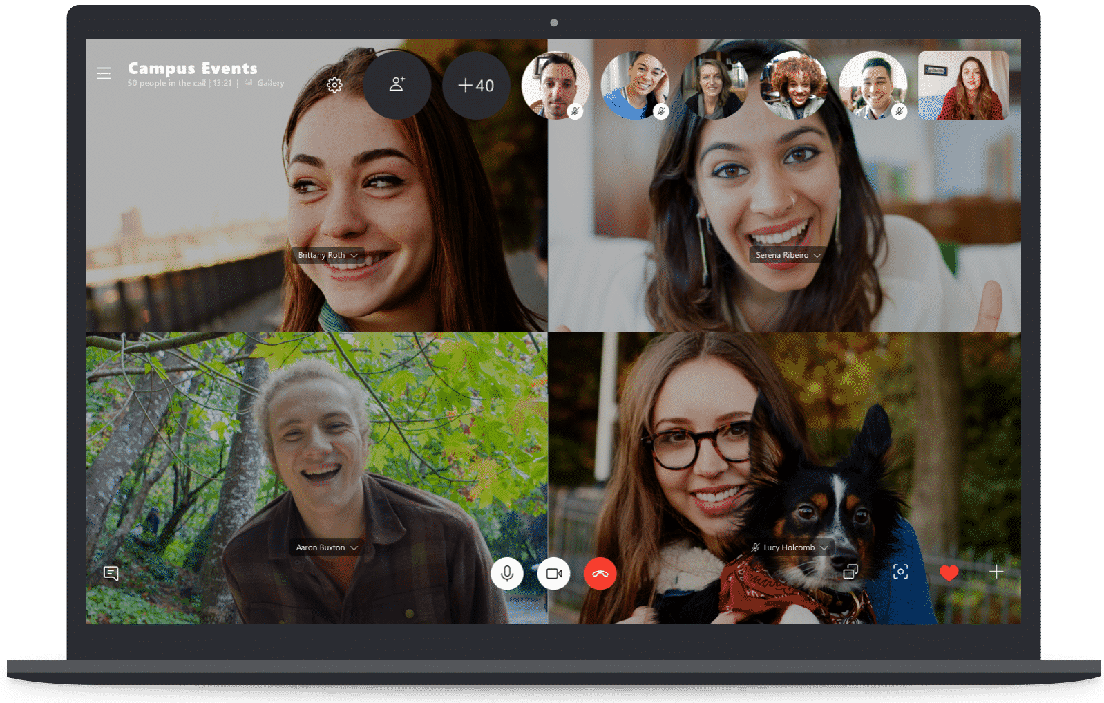 skype grup video