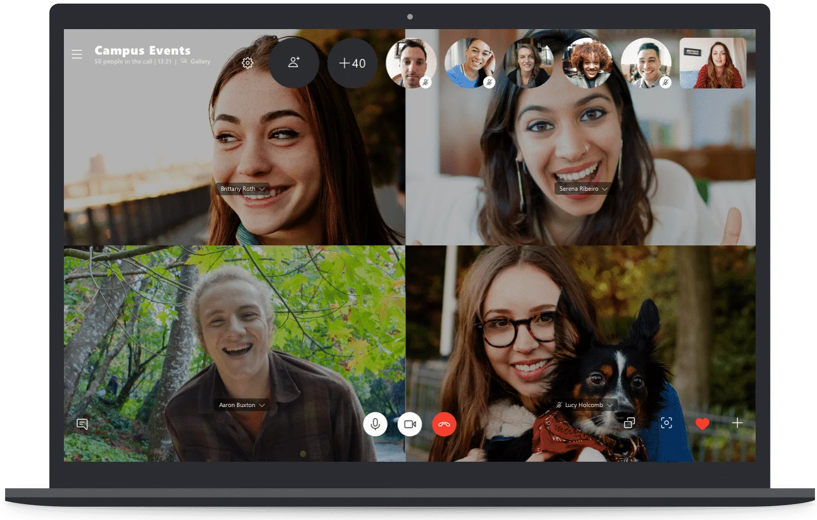 skype grup video