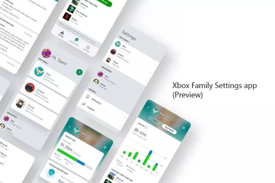 xbox family settings