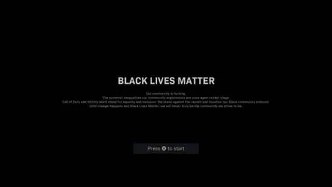 Call of Duty’den Siyah Hayatlar Önemlidir hareketine destek mesajı