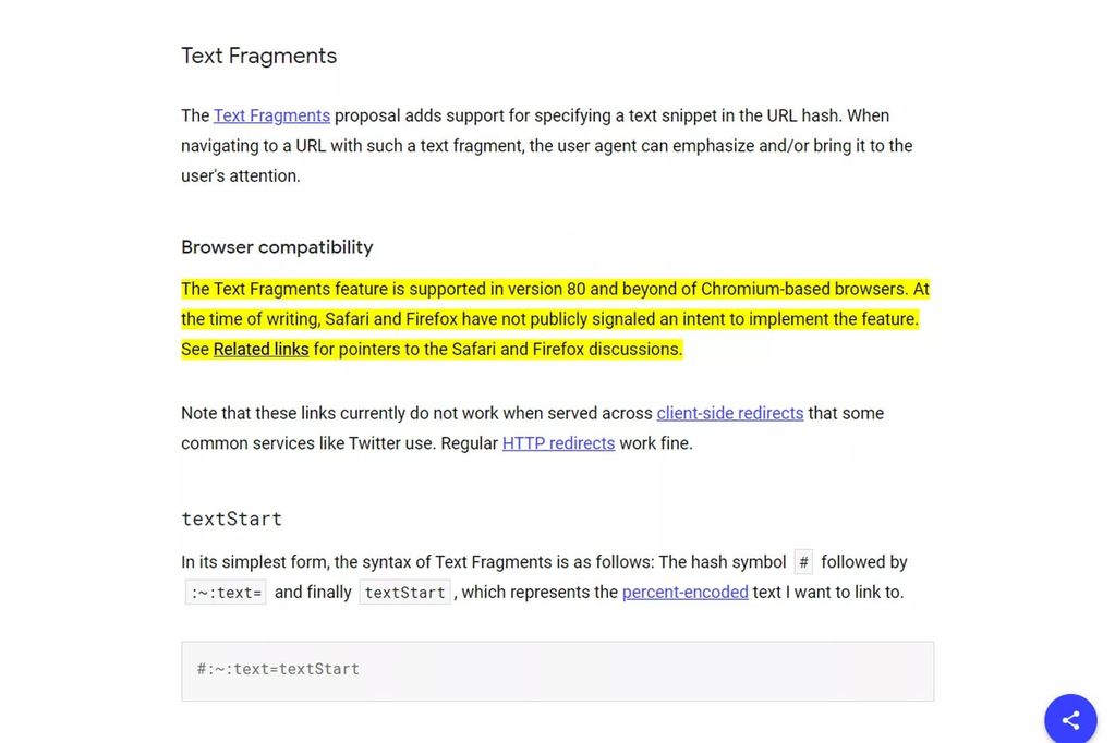 Chrome eklentisi ile bir web sayfasındaki yazıya doğrudan bağlantı verin