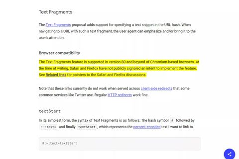 Chrome eklentisi ile bir web sayfasındaki yazıya doğrudan bağlantı verin