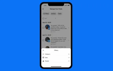 Facebook’tan geçmişi silmeyi kolaylaştıracak yeni araç