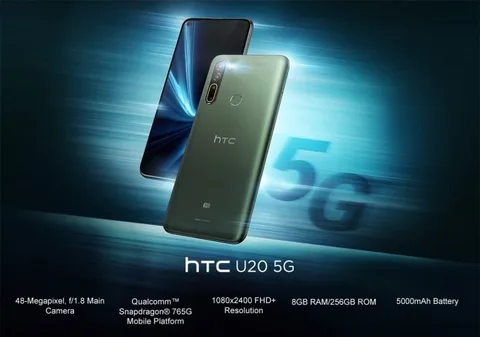 HTC U20 5G ve Desire 20 Pro tanıtıldı: Dörtlü kamera sistemi, 5000 mAh pil