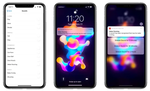 iPhone iOS 14 ile kapı zili, alarm gibi sesleri duymaya yardımcı olacak