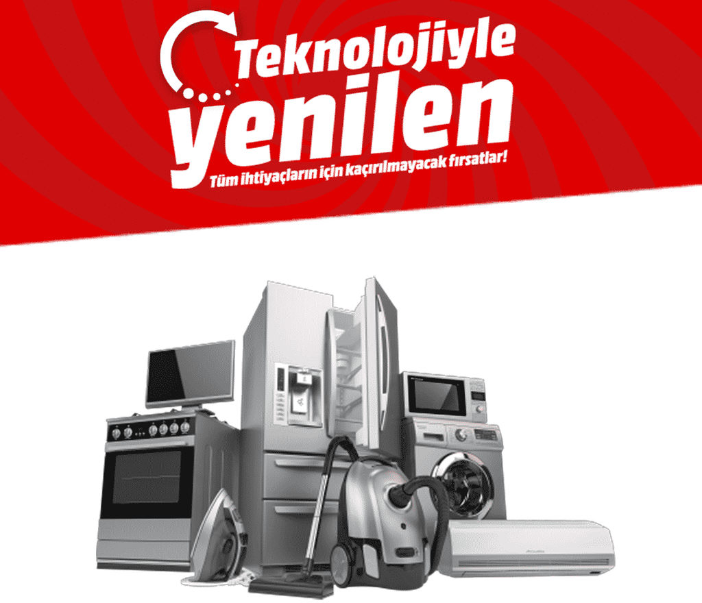 MediaMarkt Teknolojiyle Yenilen kampanyası ile tüm ihtiyaçlarınız için kaçırılmayacak fırsatlar