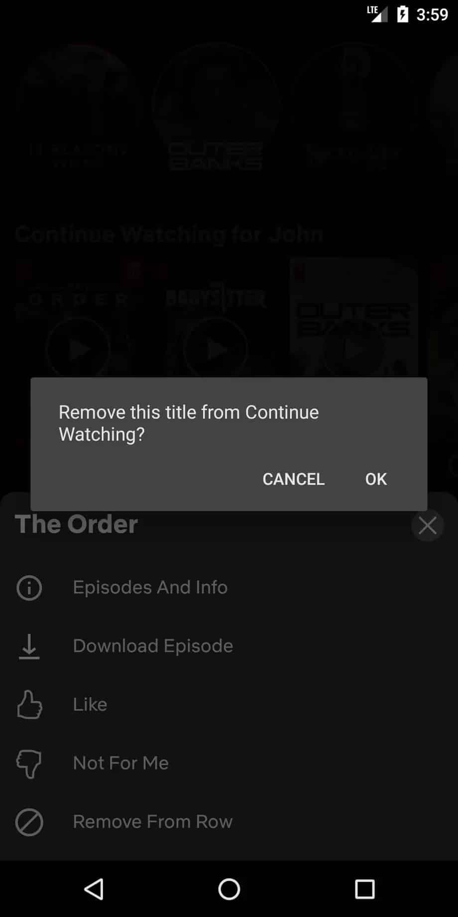 netflix izlemeye devam et