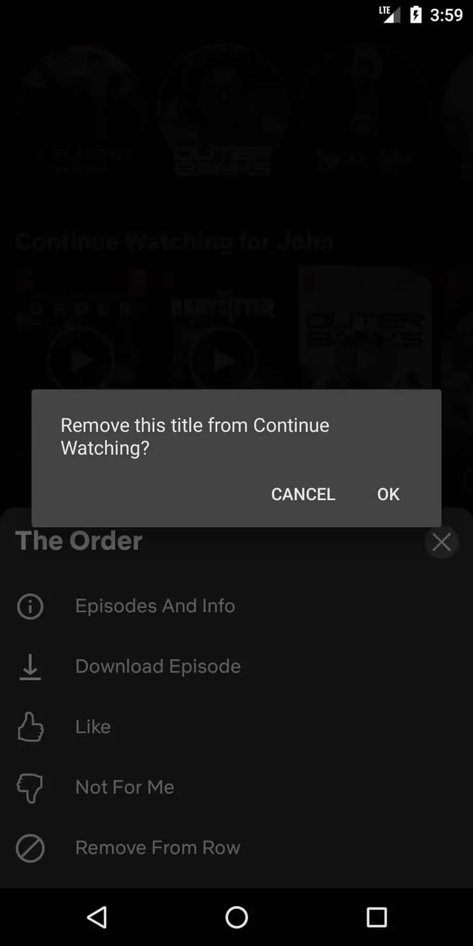 netflix izlemeye devam et