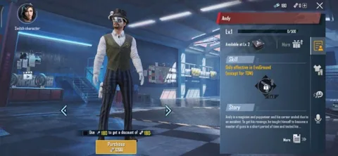 PUBG Mobile oyuncuları için yeni karakter