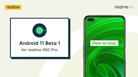 Realme X50 Pro 5G için Android 11 betasının dağıtımı gelecek ay başlayacak