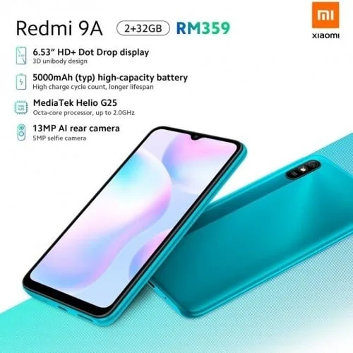 Uygun fiyatlarıyla dikkat çeken Redmi 9A ve 9C tanıtıldı
