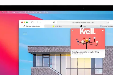 Safari macOS Big Sur ile gelişmiş sekme yönetimi özelliklerine kavuşacak