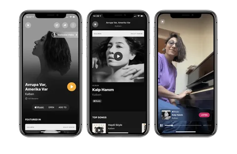 Kalben’in iPhone ile çektiği video klip Apple Music’te yayında
