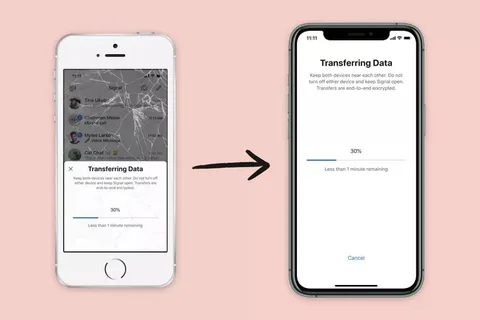 Signal iki iPhone arasında sohbet geçmişini taşıma özelliğini getirdi