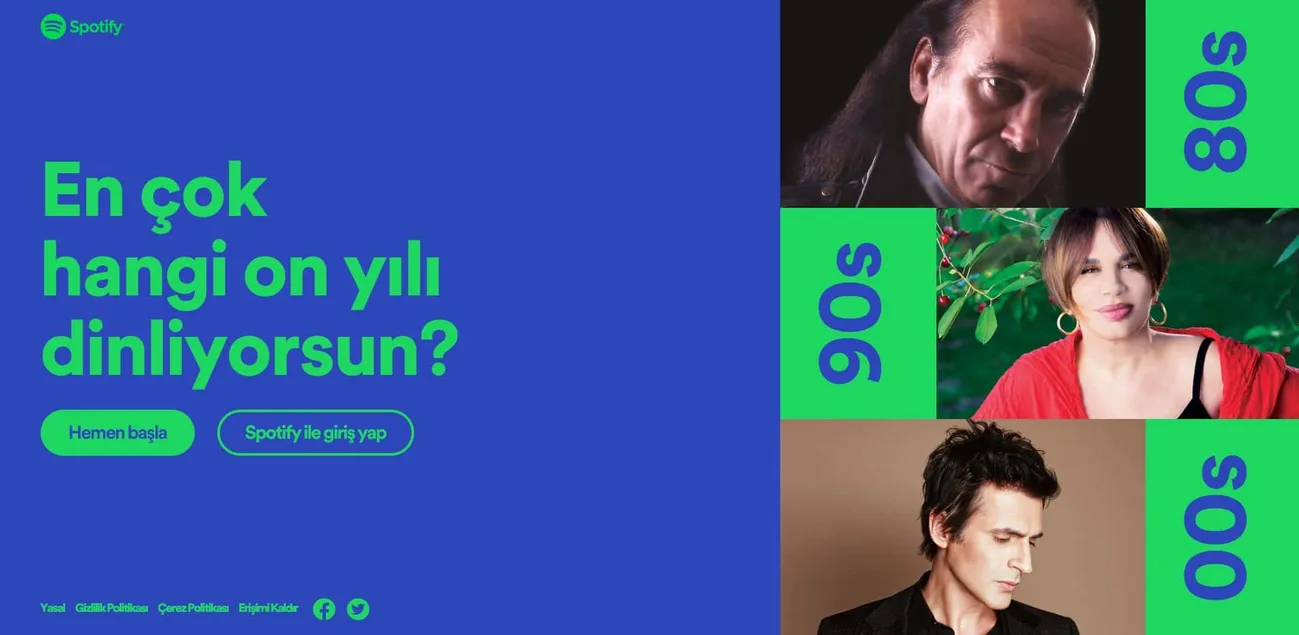 Spotify nostalji açılımına “Senin On Yılın” ile devam ediyor