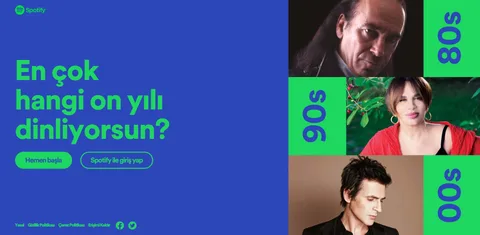 Spotify nostalji açılımına “Senin On Yılın” ile devam ediyor