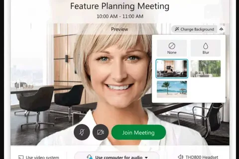 Cisco’nun Webex video konferans yazılımına sanal arka plan desteği