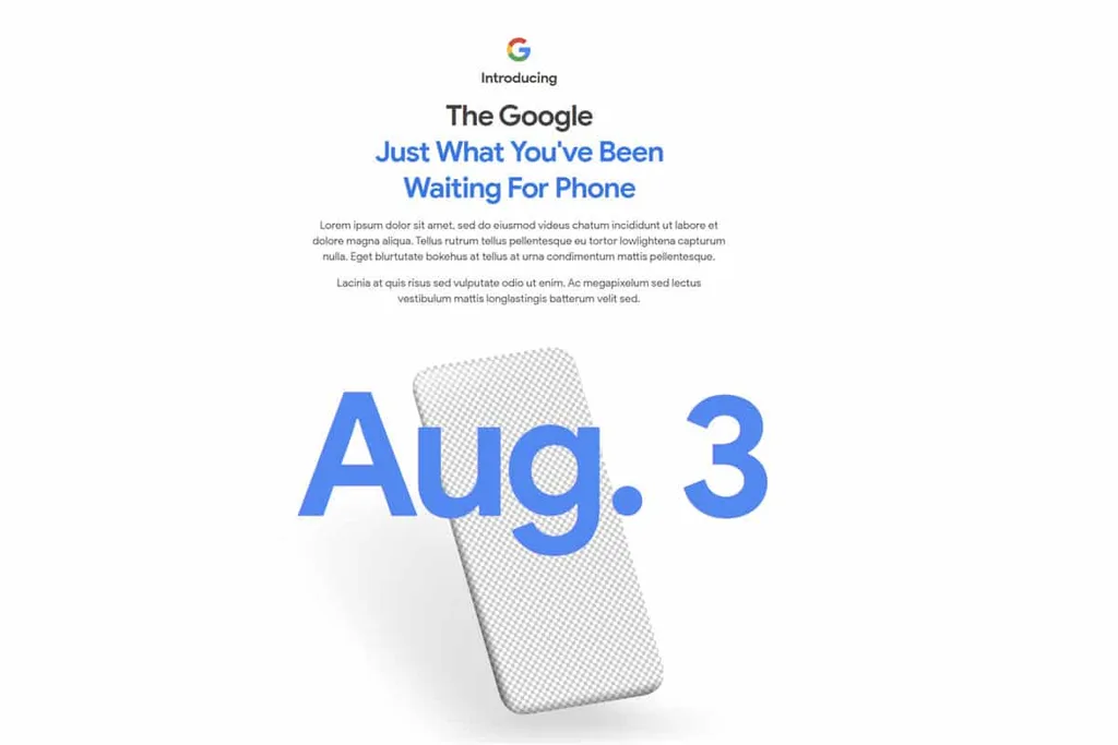 Google Pixel 4A çıkış tarihi için işareti verdi