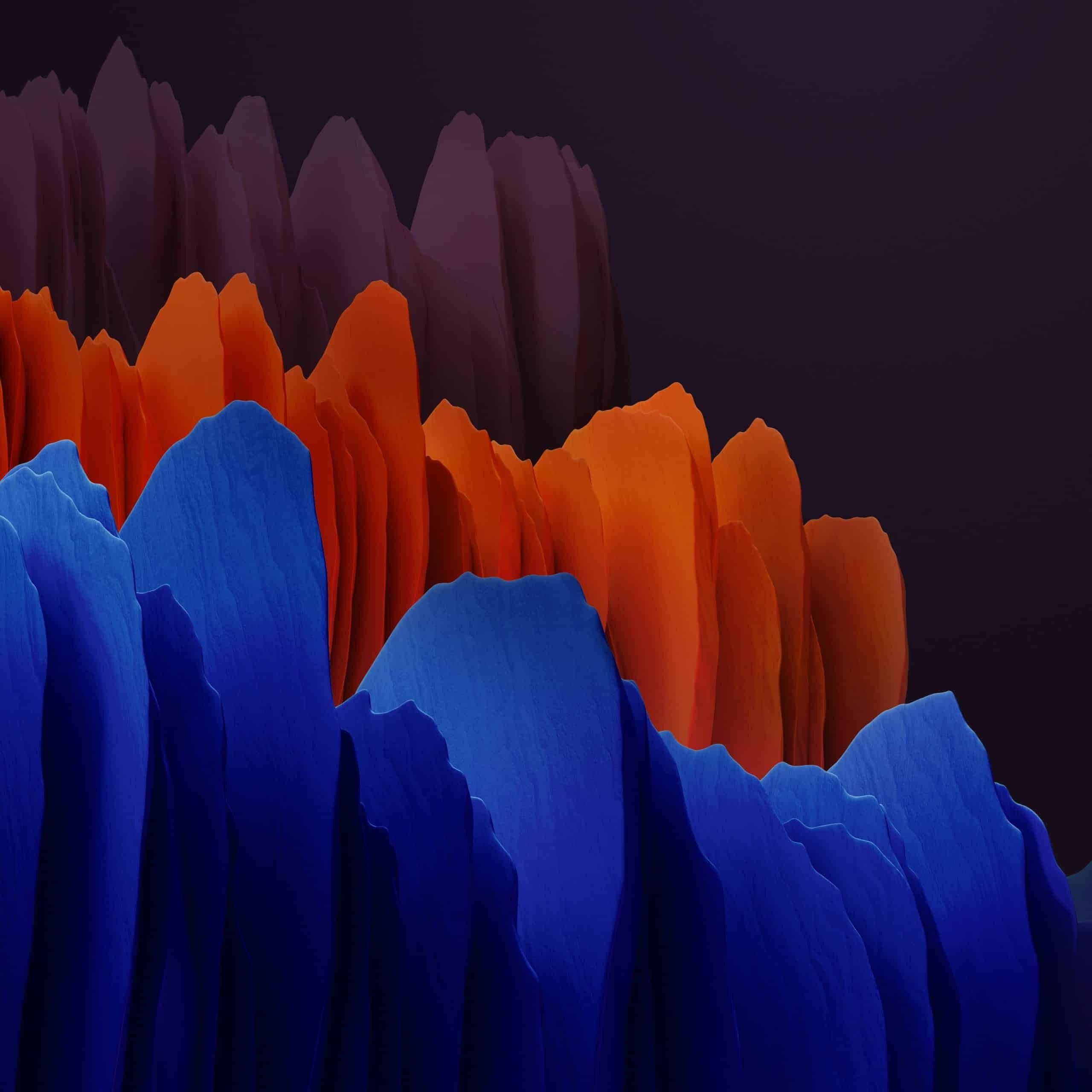 Galaxy Tab S7 Plus’ın resmi duvar kağıtları ortaya çıktı