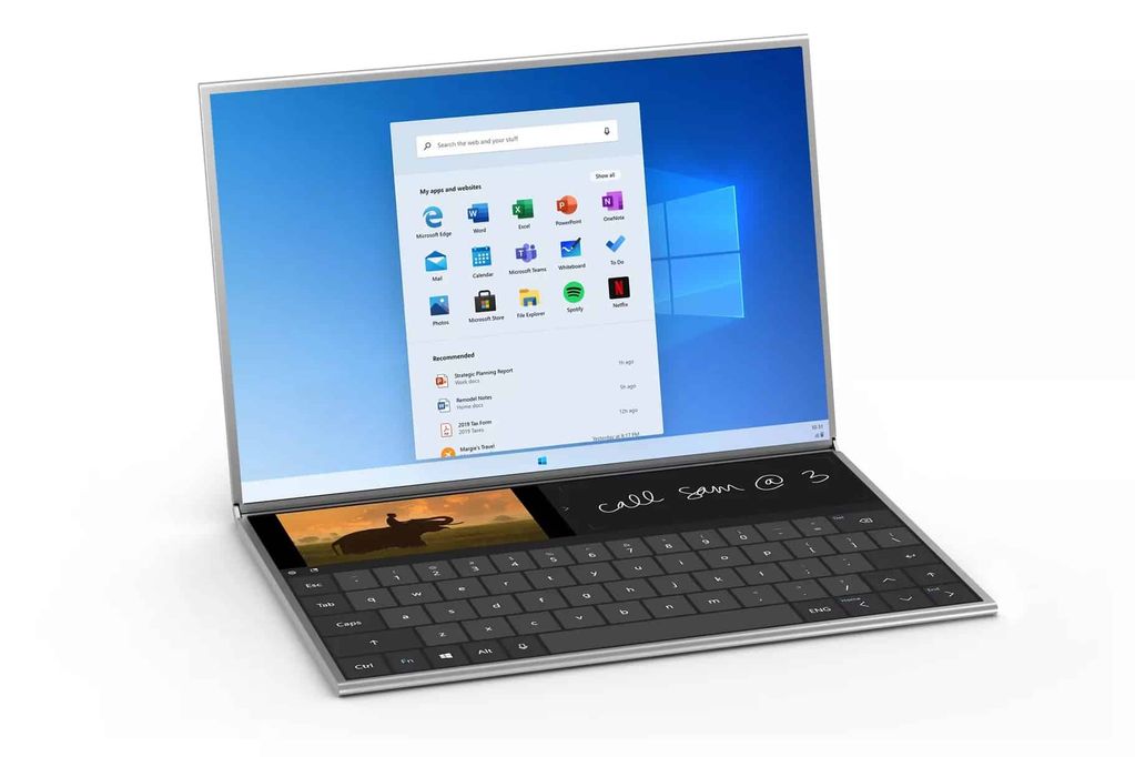 Katlanabilir bilgilözel Windows 10X'in çıkışı gecikiyor