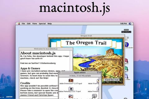 Mac OS 8 uygulamasıyla zamanda yolculuğa çıkın