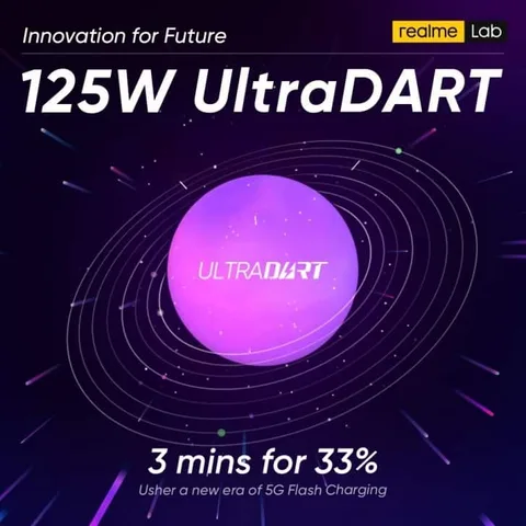 Realme 125W UltraDART hızlı şarj teknolojisini duyurdu
