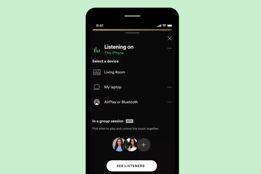 Spotify Premium kullanıcılarına Grup oturumu ile birlikte müzik dinleme imkanı