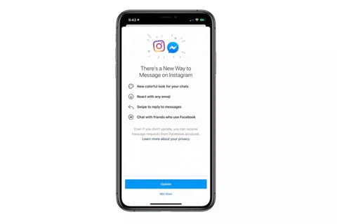 Facebook Instagram ve Messenger sohbetlerini birleştirmeye başladı