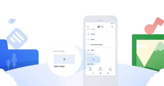 google güvenli klasör