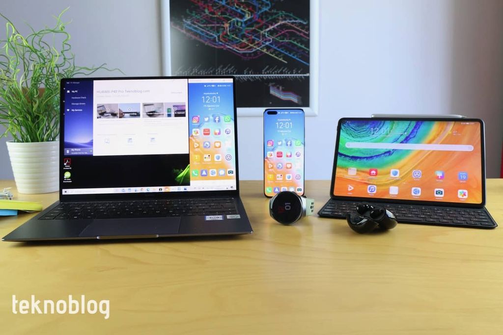 Huawei ekosistemi ile hayatı kolaylaştıran cihazlar ve uygulamalar bir arada